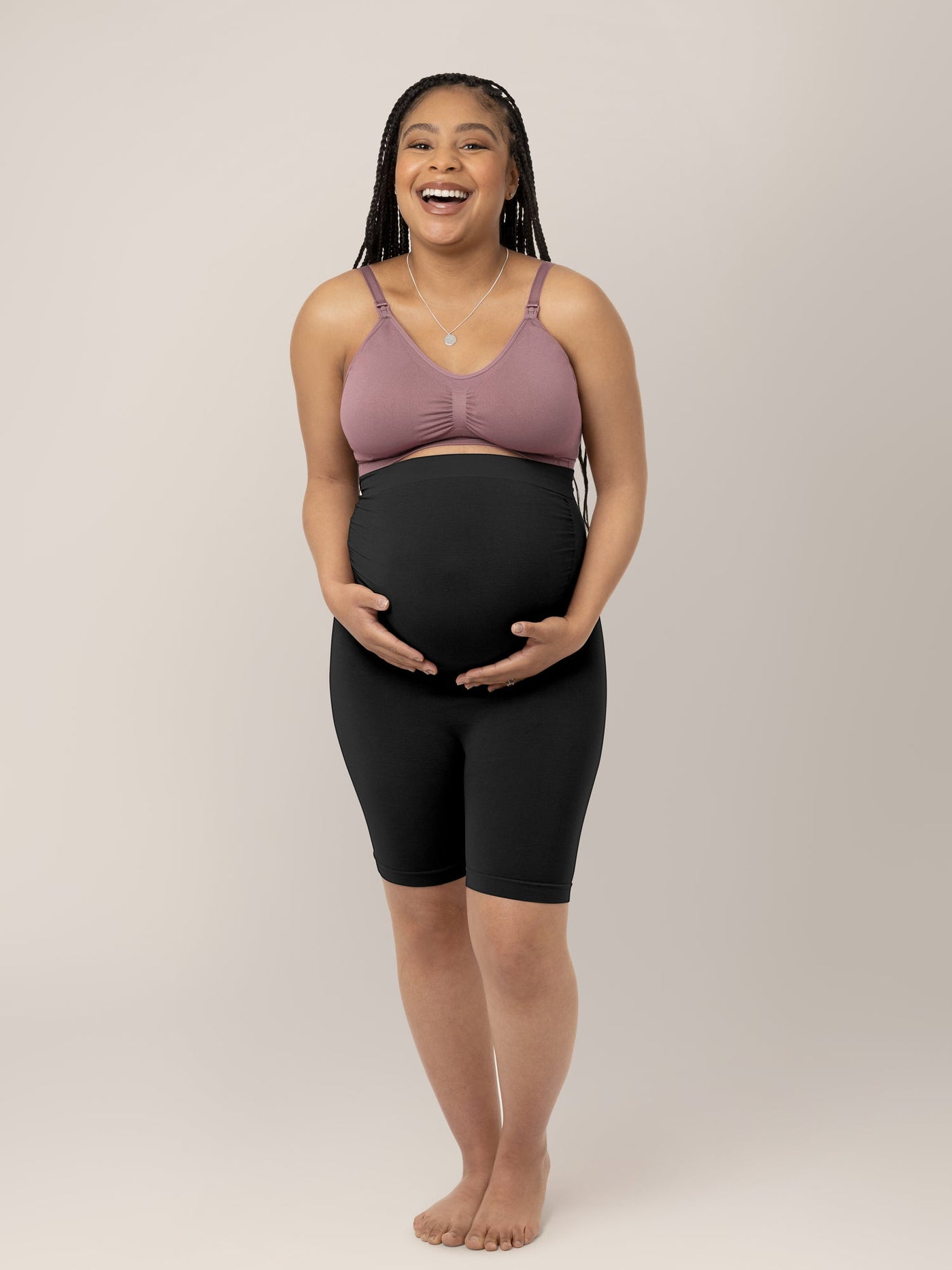 Seamless No-Chafe Maternity Underwear | Black