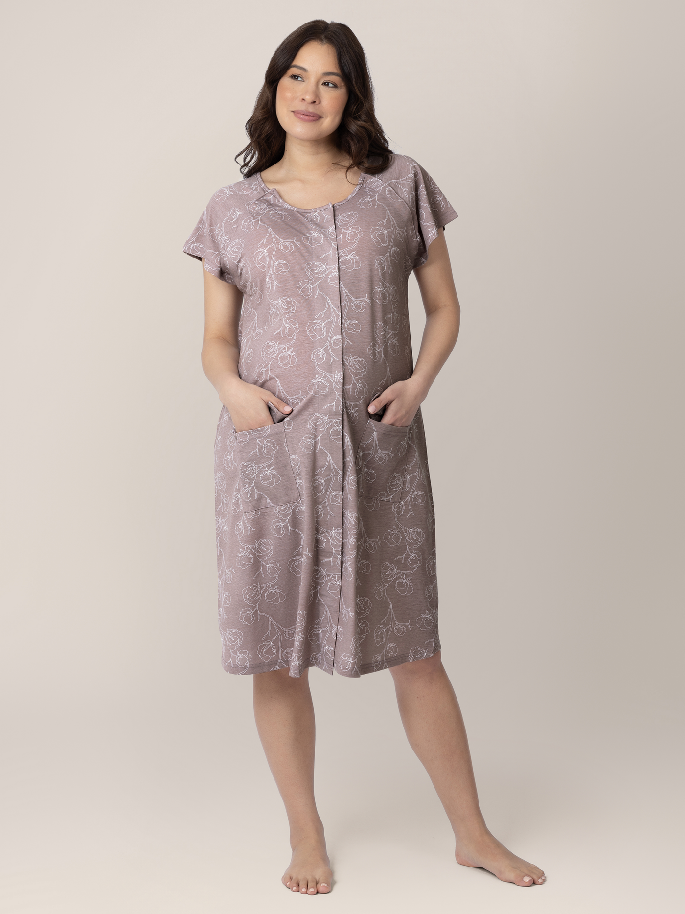 Universal Labor & Delivery Gown | Lilac Bloom