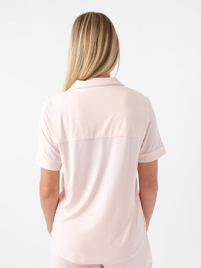 Women's Bamboo Stretch-Knit Short Sleeve & Pant Pajama Set