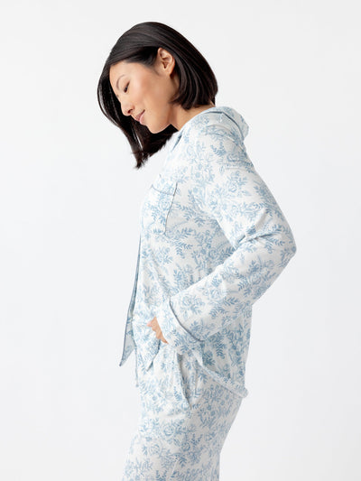 Women's Bamboo Stretch-Knit Long Sleeve Pajama Set