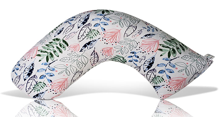 Luna Lullaby Nursing Pillow - Modern Leaf