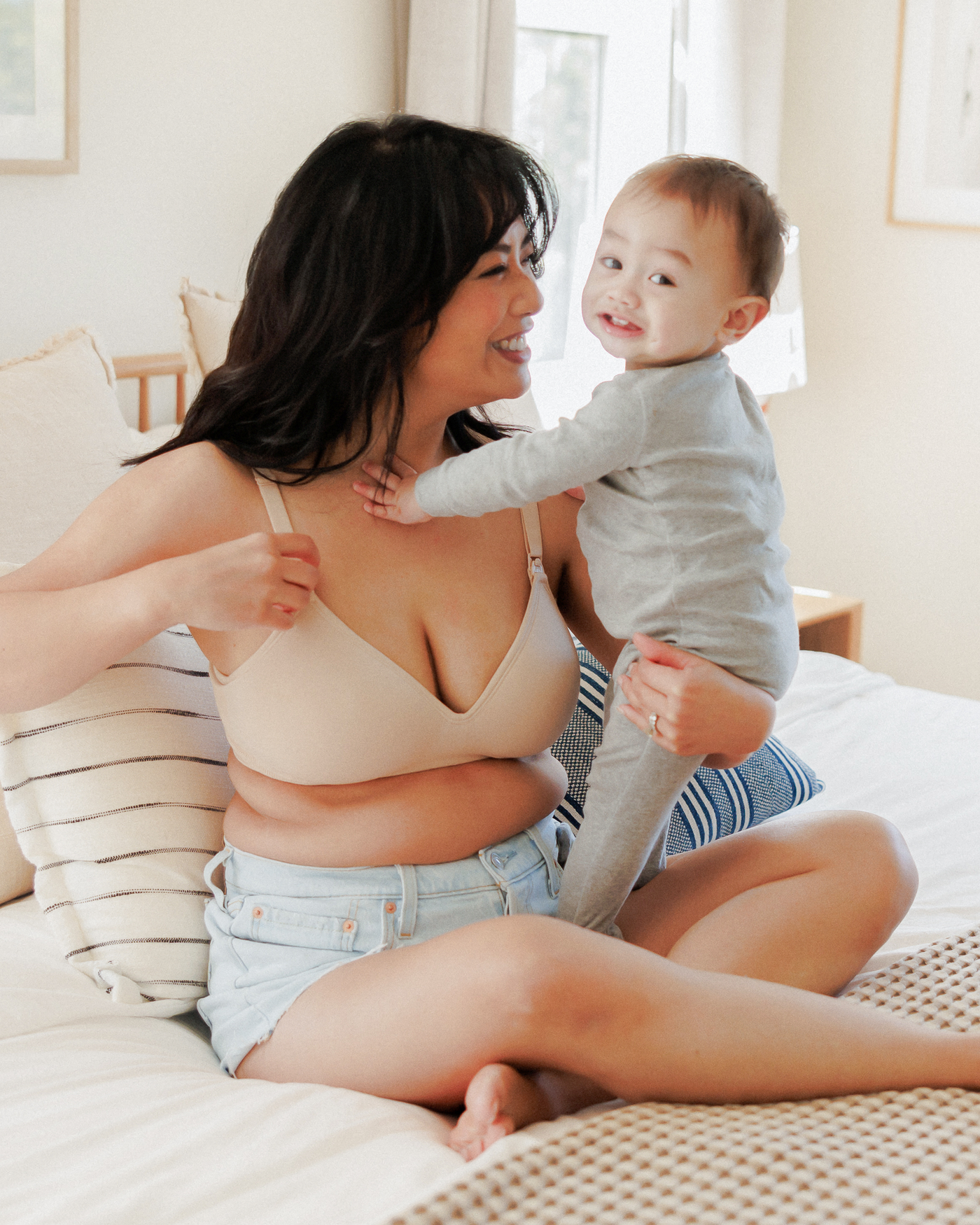 Signature Sublime® Contour Maternity & Nursing Bra | Beige