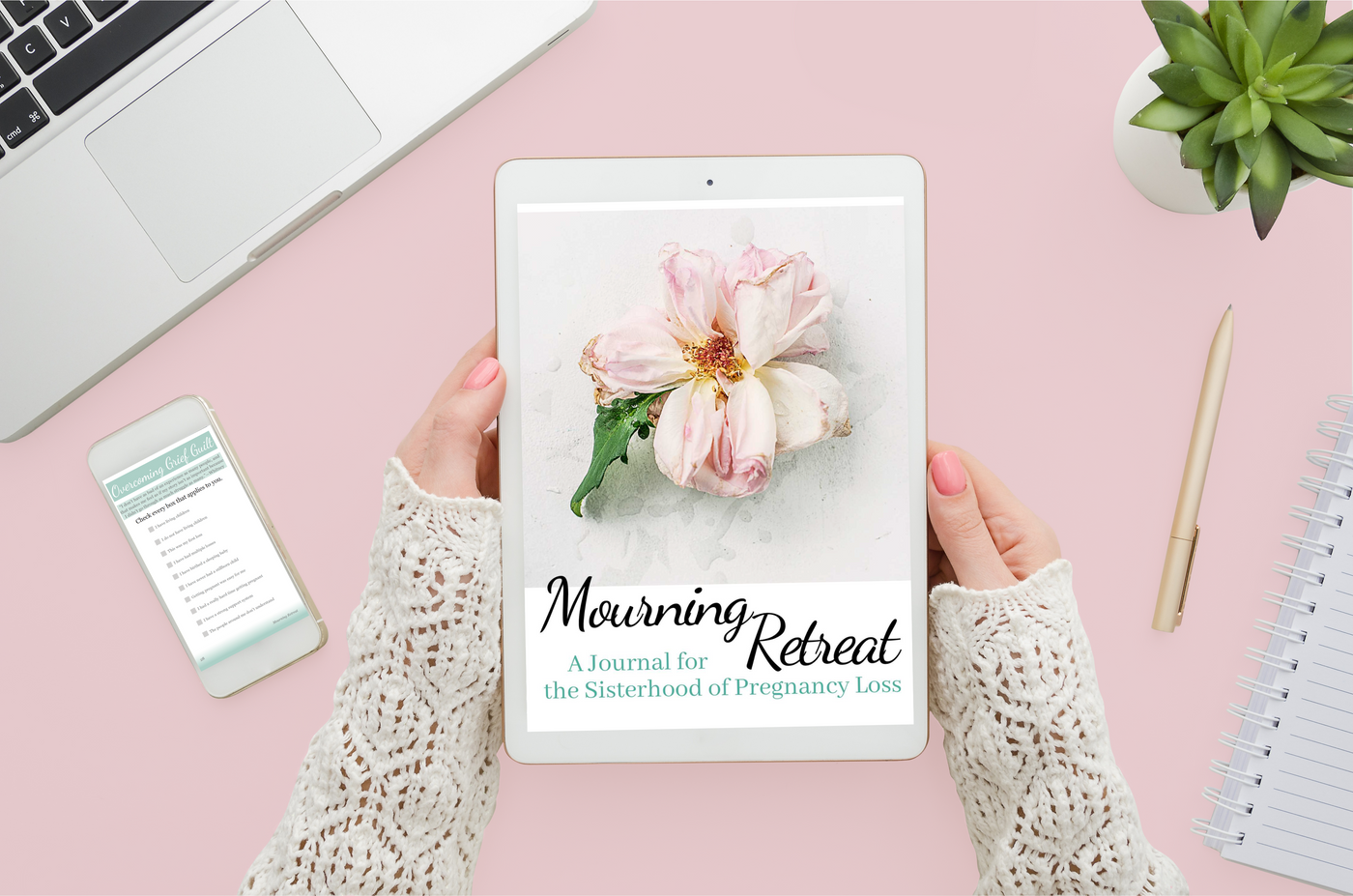 Mourning Retreat: A Journal for the Sisterhood of Pregnancy Loss E-Journal (Download)